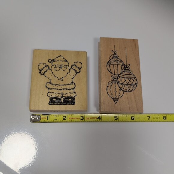 Christmas Wood & Rubber Stamps - card making - Picture 6 of 6